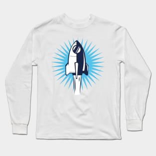 Vintage Rocket Long Sleeve T-Shirt